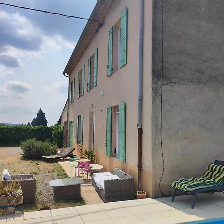 Chambre 3 Personnes Avec Salle De Bain Dans Mas Du Luberon Robion en Luberon Exterior photo
