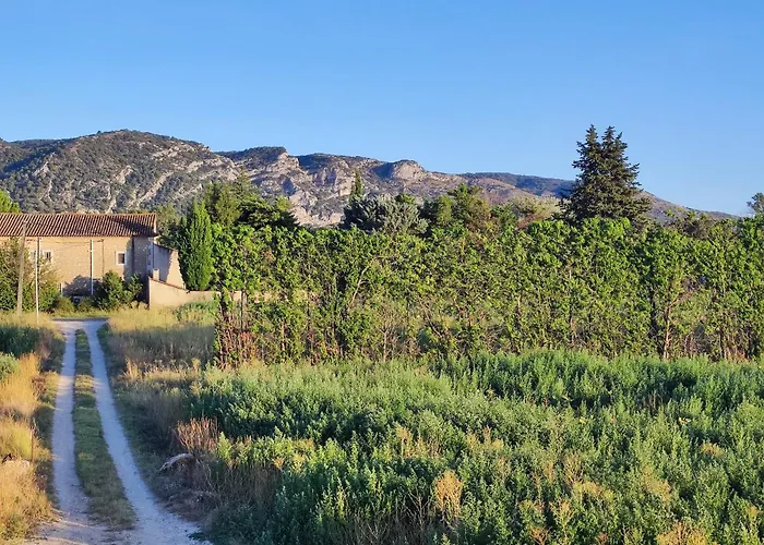 Chambre 3 Personnes Avec Salle De Bain Dans Mas Du Luberon